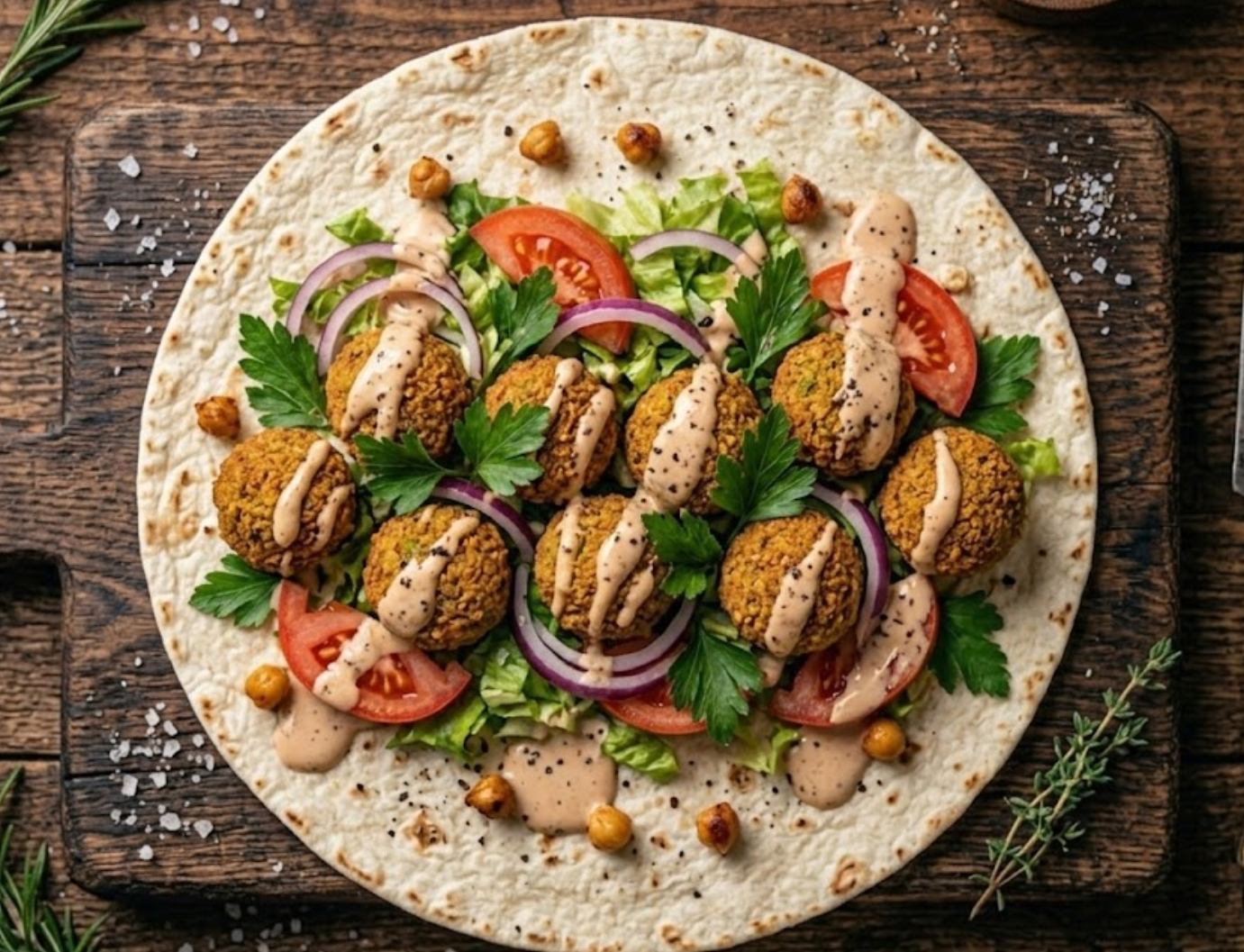 Falafel Kebab